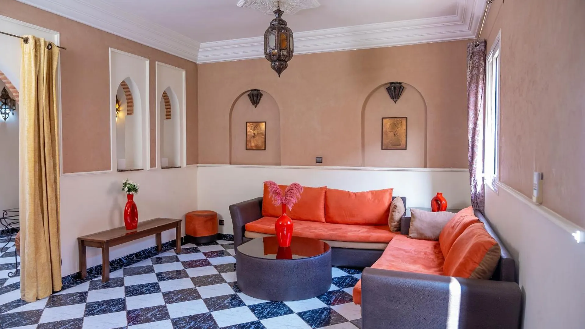 Riad The Moroccans Pool And Terrace Marrakesh Morocco