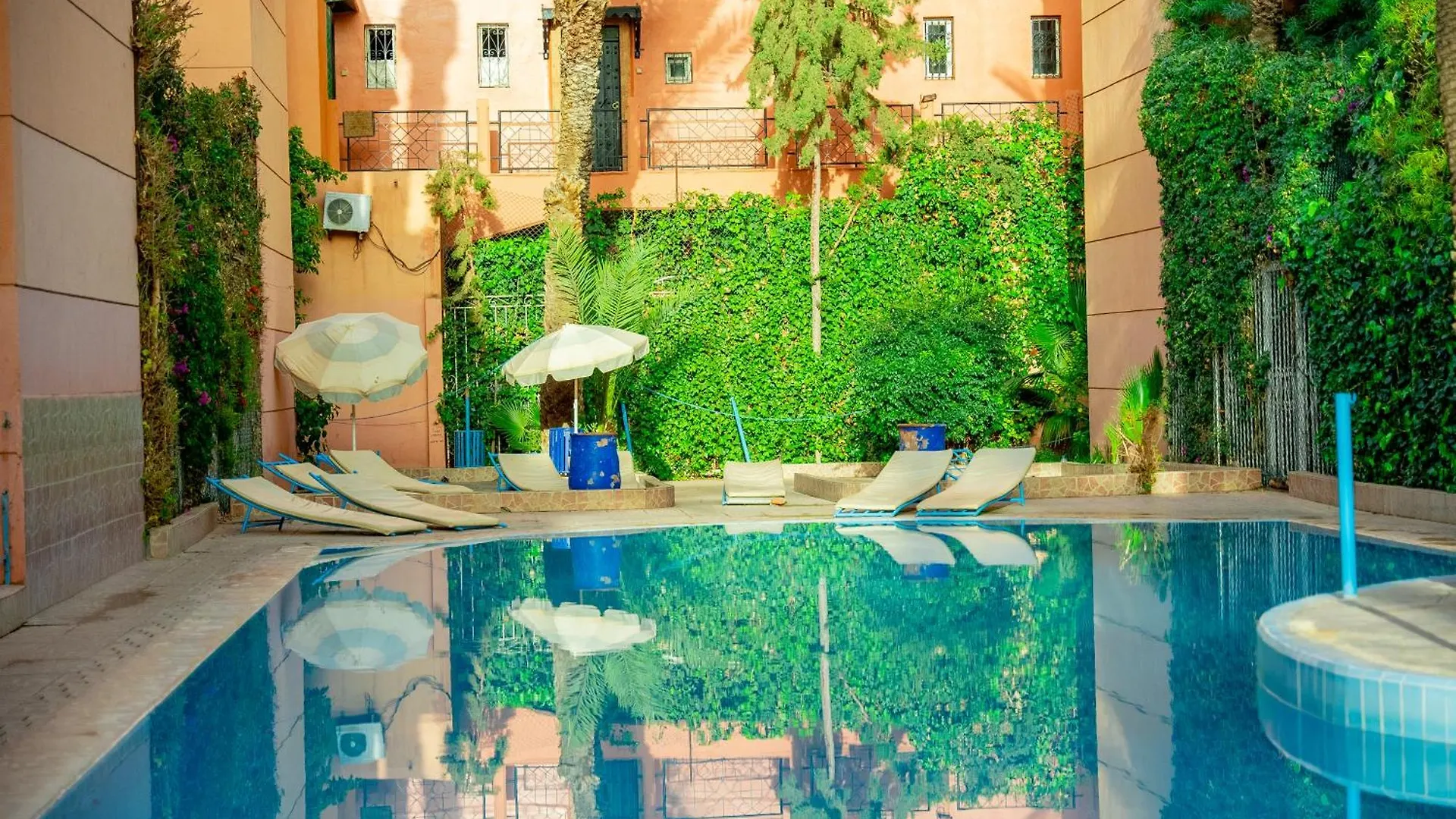 Riad The Moroccans Pool And Terrace Marrakesh Morocco